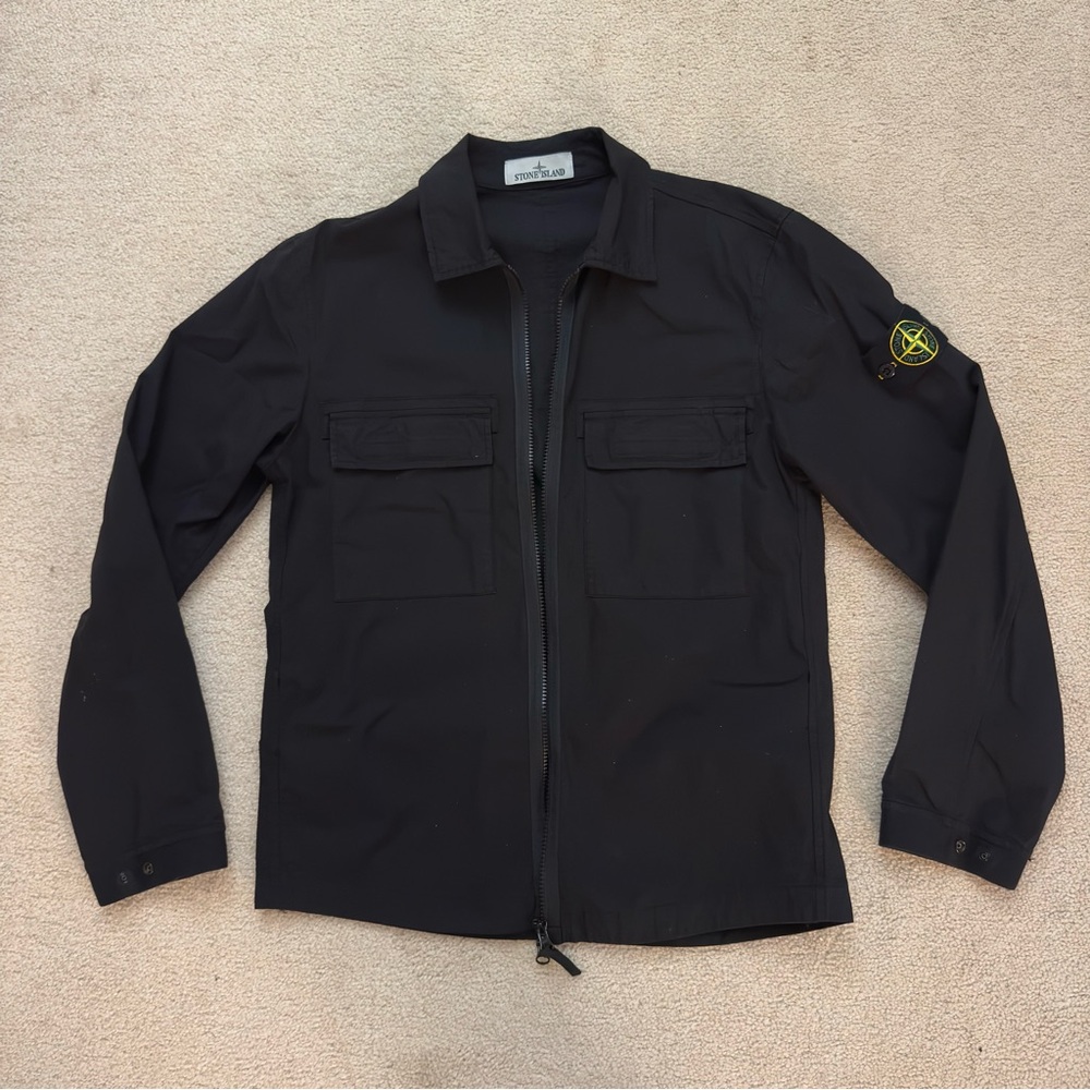 Stone Island Zip-Up Overshirt